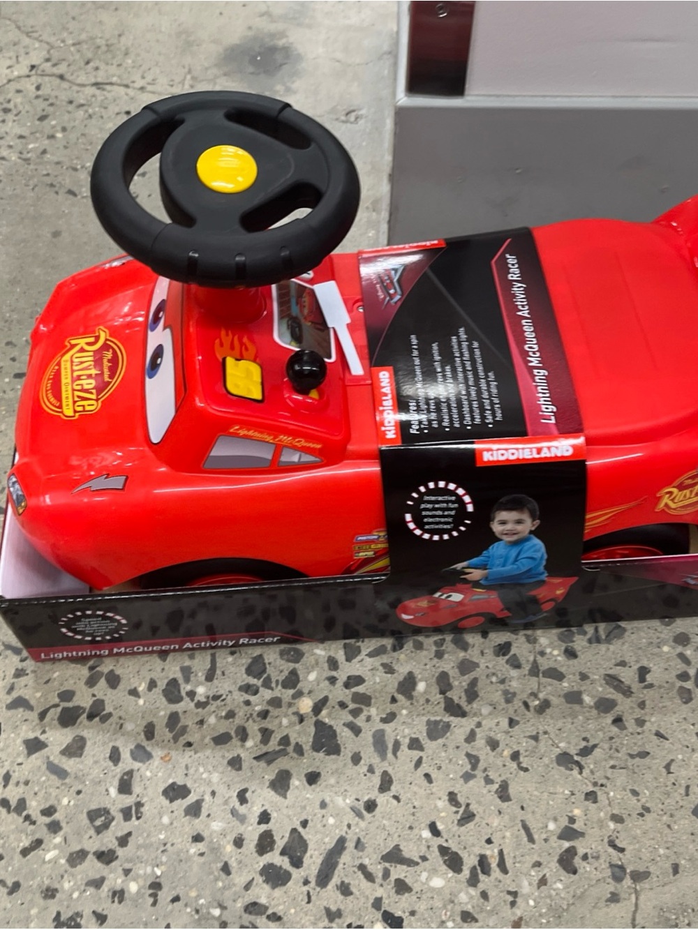 Toys Limited My Lightning McQueen Racer Ride On,Multi, Large
